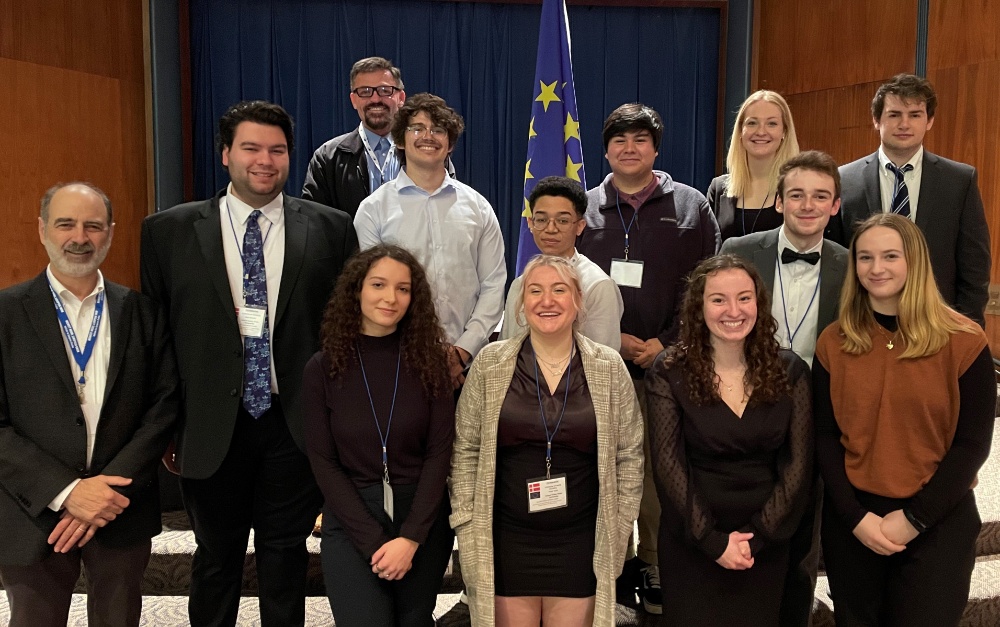 GVSU Students Attend Midwest Model European Union At Indiana University